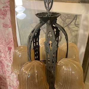 Riddle ART DECO light fixture 