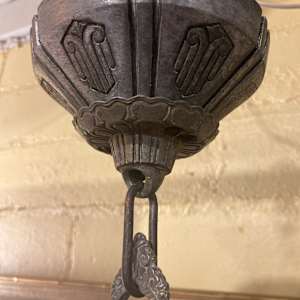 Riddle ART DECO light fixture 