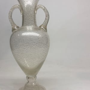 Venetian art glass vase 