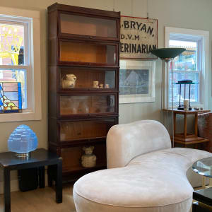 6 stacker mahogany barrister bookcase 