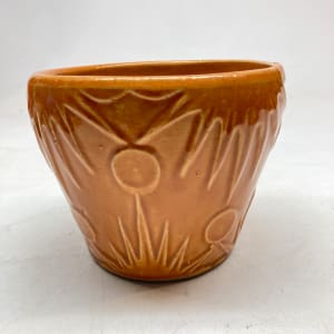 Robinson Ransbottom orange pottery vase 