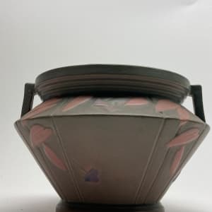 Art Deco art pottery Roseville Futura bowl 
