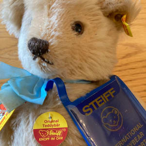 Steiff teddy bear with tags