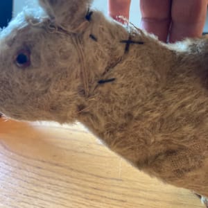 Steiff bunny rabbit with repair 