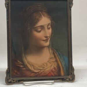 Small framed religious print 