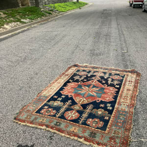 Antique oriental rug 