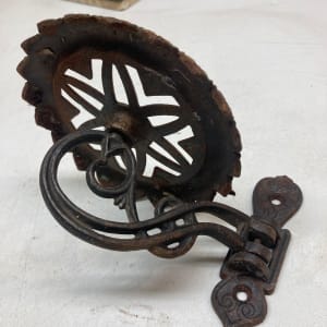 iron Victorian wall bracket 