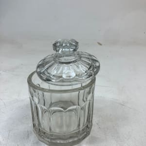 turn of the century glass humidor 