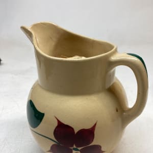 hand painted Watt pitcher 