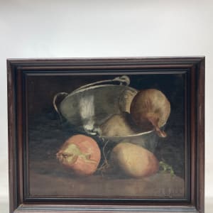 Original painting of onions 