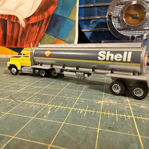 die cast shell oil truck 