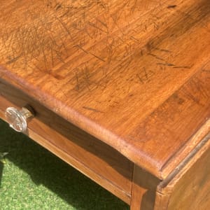 Primitive drop leaf table 