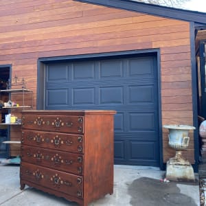 Early 19th century hand painted Scandinavian chest 