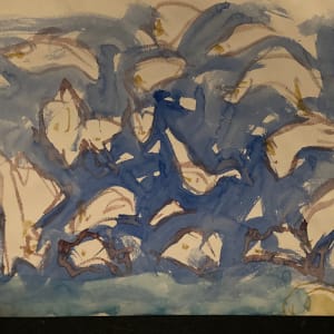 Seagull watercolor by James Quentin Young 