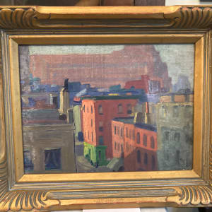 Original framed Edward Brewer oil painting 