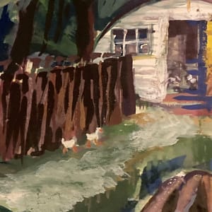 Original watercolor by Elizabeth Grant