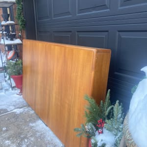 Danish teak headboard 