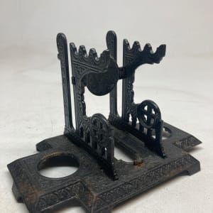 cast iron inkwell holder 
