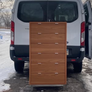 Room and Board cherry 6 drawer linear chest 