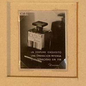 Silverprints of 1930's French perfumes 