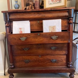 19th century English chest of drawers 