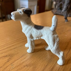 cast iron dog figure 