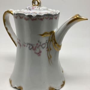 Haviland covered coffee pot 