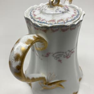 Haviland covered coffee pot 