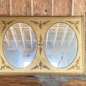 Large traditional double mirror 