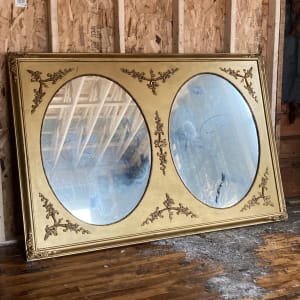 Large traditional double mirror 