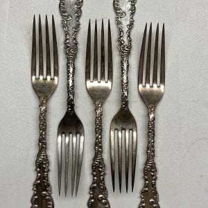 Set of 6 Waverly Sterling forks