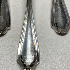 Set of 5 sterling spoons 