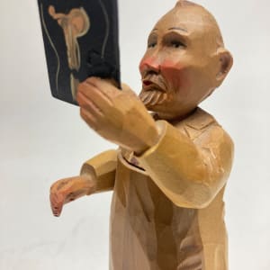 Anri carved bone Doctor 