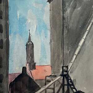 George Raab watercolor 