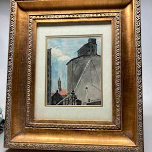 George Raab watercolor 