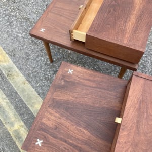 Mid century step tables 