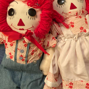 Raggedy Ann and Andy doll 