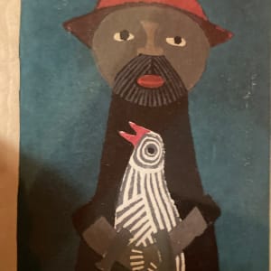 Red Hat woodblock 