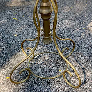 brass coat tree 