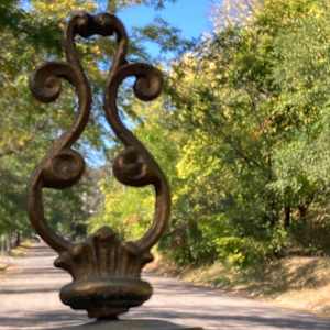 marble ornate floor lamp 