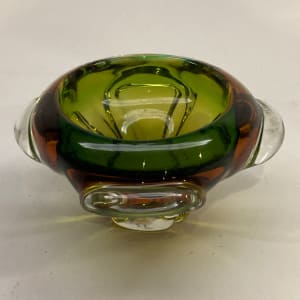 Murano art glass dish 