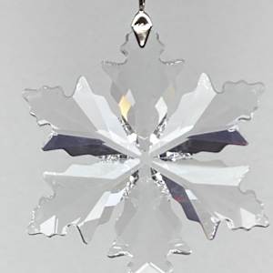 Swarovski snowflake crystal ornament 