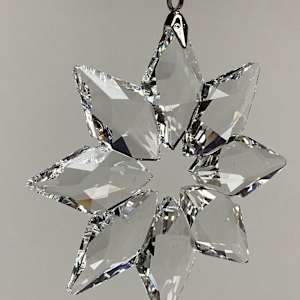 Swarovski snowflake crystal ornament 