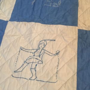 vintage kids quilt 