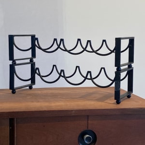 Post modern wine rack 