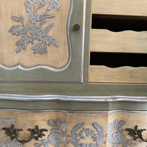 tall John Widdicomb Venetian style chest 