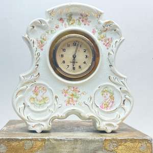 Mercedes porcelain clock 