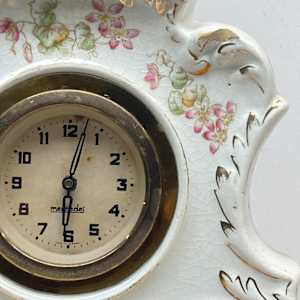 Mercedes porcelain clock 