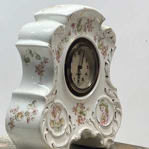 Mercedes porcelain clock 