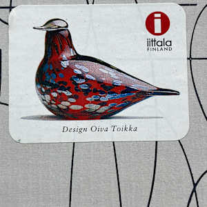 Ittala Ruby bird 